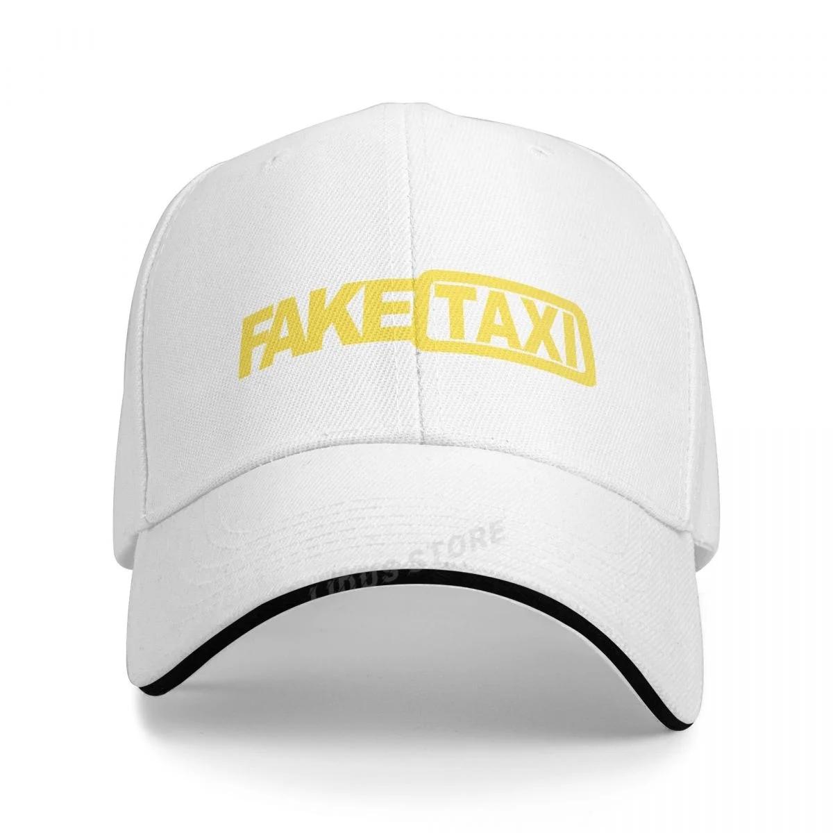 Бейсболка Fake Taxi для мужчин, хлопковая, крутая, унисекс, кепка Faketaxi с козырьком Adjustable