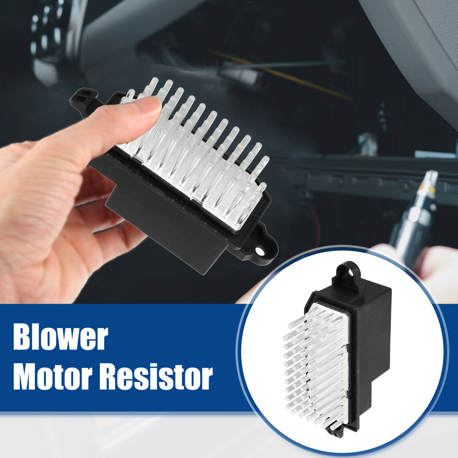 

Підходить для Nissan Qashqai J11 2014-2020 резистор/регулятор обігрівача 277a1-4bu0a новий чорний