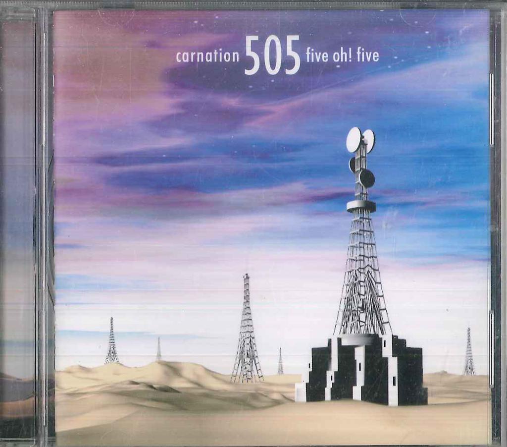 CD CARNATION   505  five Oh Five  live At Nh GJCD0001 GREEN JEANS 2002 Japan Obi Japanese PopRock Used