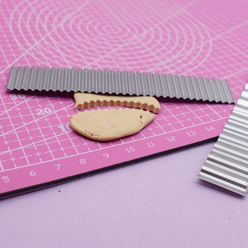 Shaping Modelling Pottery Stainless Steel Fabric Slicer Ceramic Tools Blade Polymer Clay Cutter