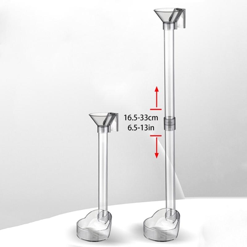 Shrimp Feeding Tube and Dish Fish Feeder Ring Set Plastic Tubes Easy to Install