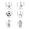 Copper Columbia Various Countries Pendant Charm Ball Suitable For Bracelets Diy For Women'S High Quality Jewelry