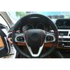 For BMW 5 Series G30 2018-22 Steering Wheel Button Frame Cover Trim Matte Silver