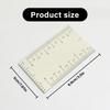 Small Steel Woodworking Rulers Heavy Duty Pocket Rule Small Workshop Rulers for Precisions Measuring & Workshop Layouts
