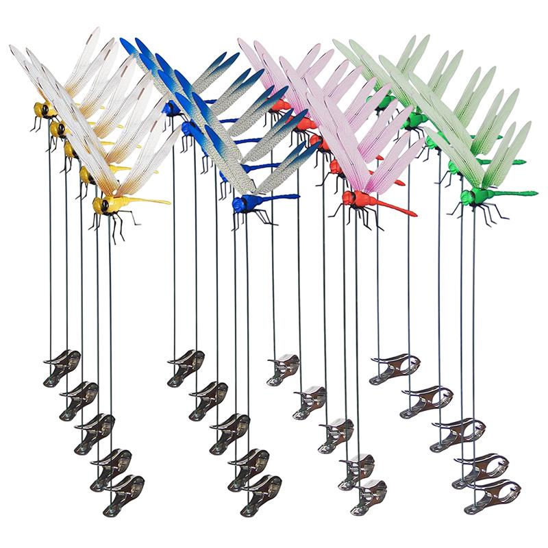 

20-3 шт. Зажим для шляпы в виде стрекозы Реалистичный зажим в виде стрекозы Средство от насекомых Зажим для шляпы в виде стрекозы Средство от насекомых Сад на открытом воздухе Декор в виде стрекозы