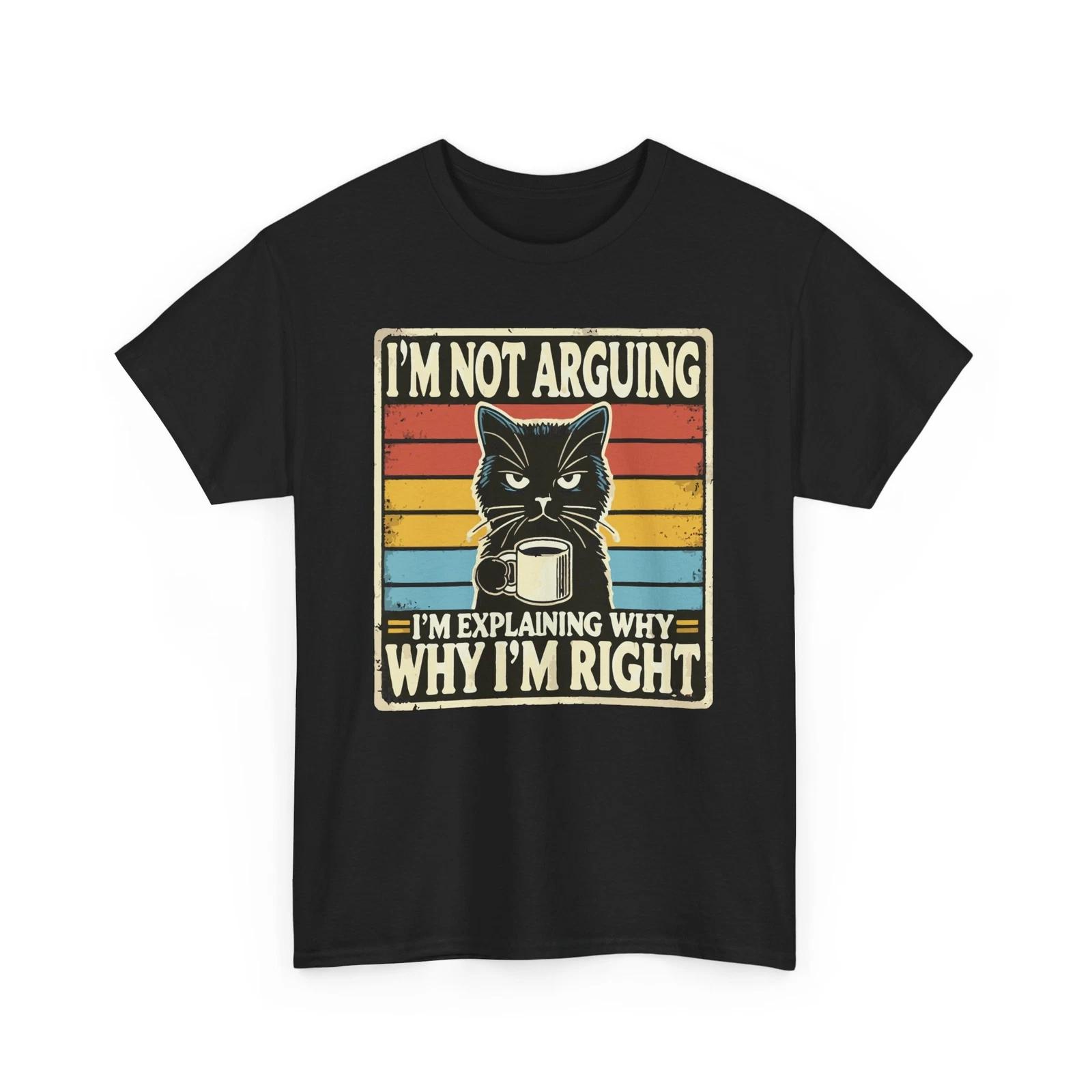 

Black Cat T-Shirt - Comfortable & Hilarious Tee for Every Occasion L