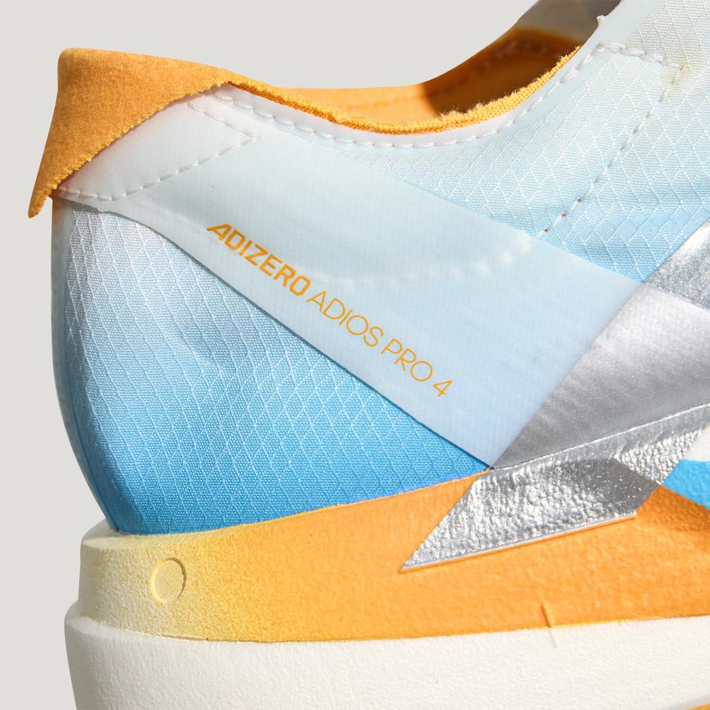 adidas Adizero Adios Pro 4 Marathon Running Shoes Unisex Blue Orange