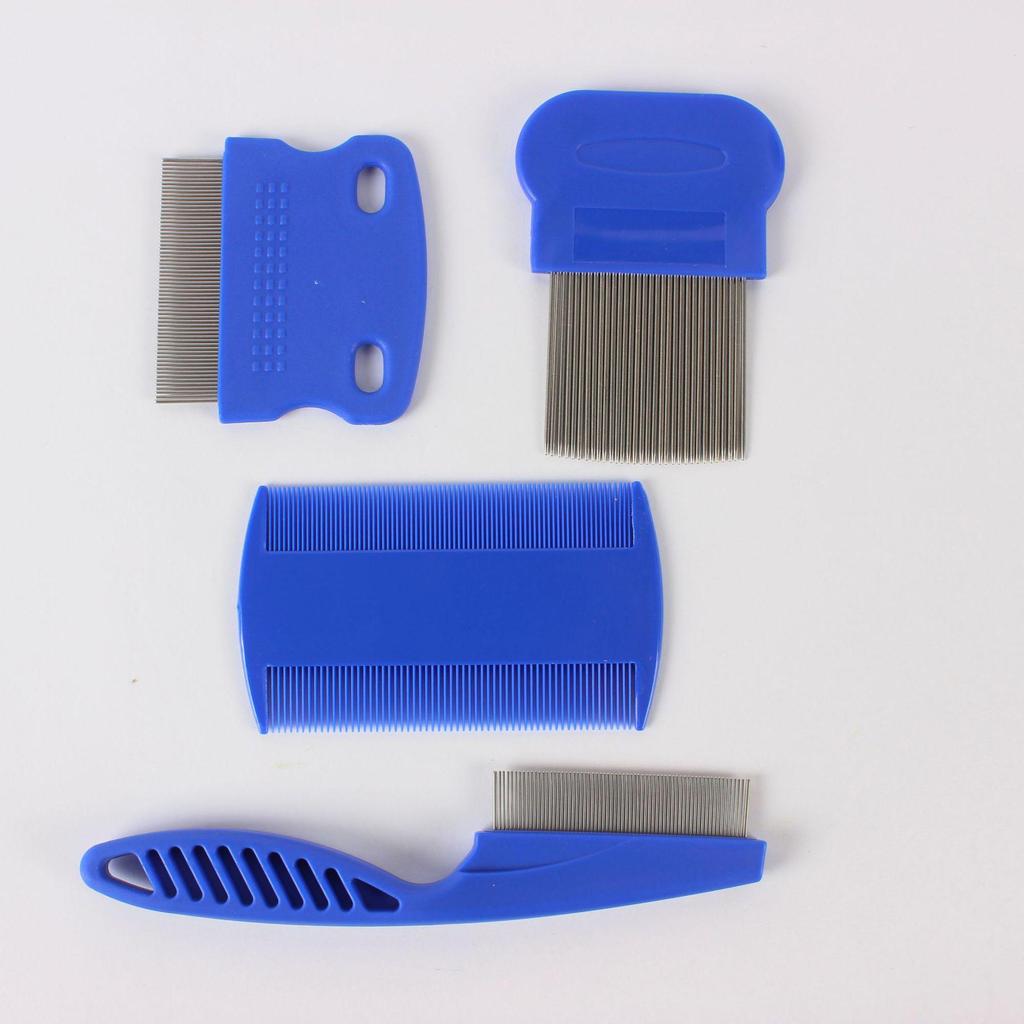 Pet Flea & Egg Removal Stainless Steel Grooming Comb for Dogs & Cats
