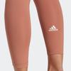 Adidas Yoga Essentials High Waist Fitness Leggings SS23 Women Bottoms Rock-Heather-Brown IC8310