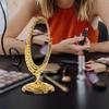 High Definition Desktop Makeup Mirror Vintage European Double Side Makeup Mirror
