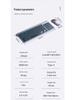 Dual-Mode Backlit Bluetooth Wireless Keyboard & Mouse Set with Eight-Color Lighting