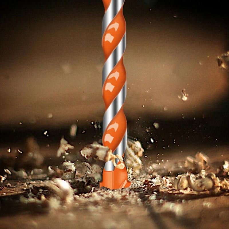 3/4/5/6/7/8/10/12Multifunctional Glass Metal Tile Drill Bit Triangle Diamond Drill Set Ceramic Concrete Brick Wood Punching Hole Saw Drill