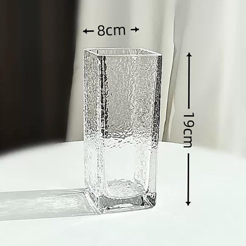 

Ваза Стеклянная ваза Украшение дома Украшения Цветочная композиция Ваза для цветов S