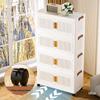 Pre-Assembled Storage Cabinet: Bedroom Wardrobe & Toy Organizer