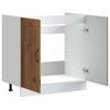 Kalmar Kitchen Base Cabinet with Rustic Wood Look 80 x 46 x 81.5 cm