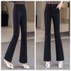 Women's Slim Fit Micro-Flare Commuter Trousers