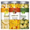 Summer Cold Brew Lemon Passion Fruit Tea with Kumquat