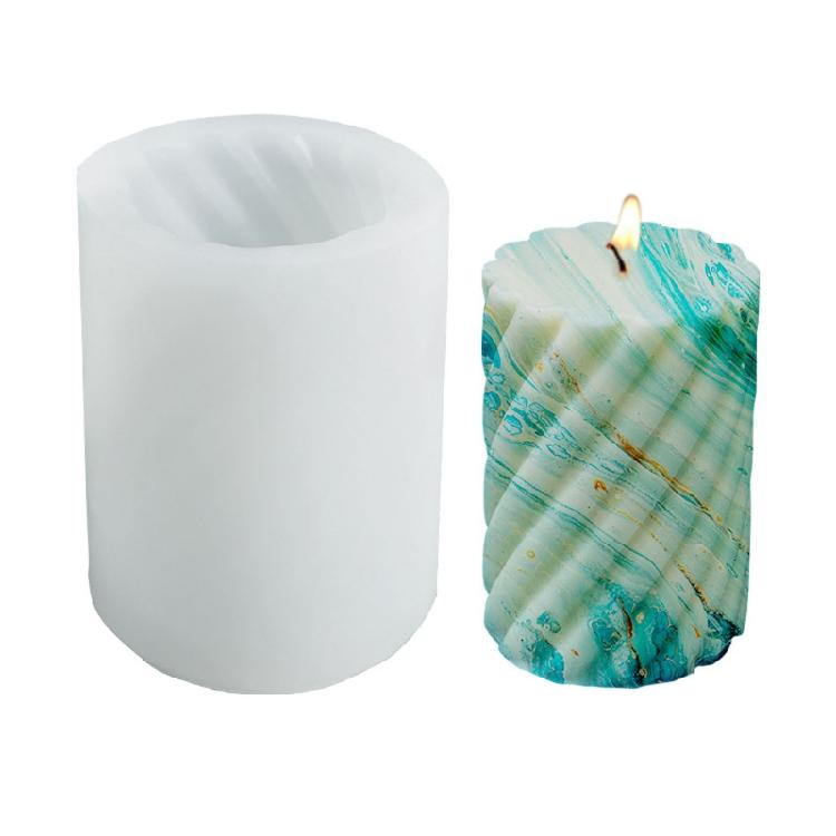 

Handmade Candles Mold Food-grade Silicone Mold Flexible Durable for DIY Candles