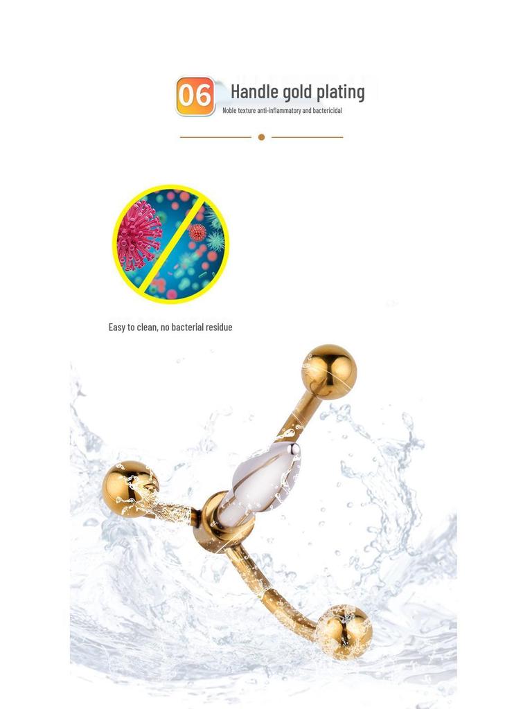 Men's Stainless Steel Urethral Plug for Dilation and Massage