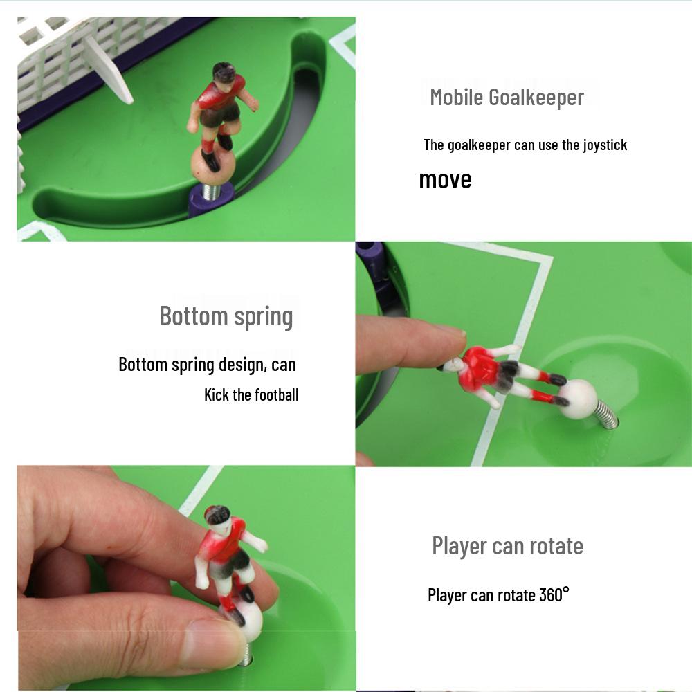 Cross-Border Two-Player Educational Soccer Field Game for Kids and Parents