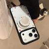 Creative Mirrored Gemstone Magnetic Phone Case for iPhone 16, iPhone 17, and iPhone 17 Pro Max
