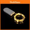 Led Copper Wire String Lights With Button Battery Pack For Outdoor Garden Decor