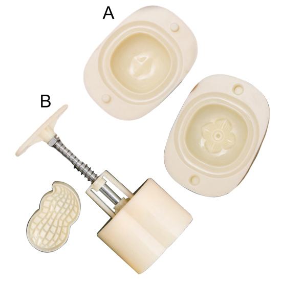 1 Set Mid-Autumn Pastry Baking Tools Easy Demoulding Moon Cake Making Heat-resistant Cake Cookie Mold for Bakery