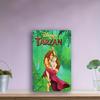Tarzan & Jane Wall Art - Vintage-Inspired 8x12" Metal Poster Sign, Rustic Home Decor for Living Room, Bedroom, or Office, Easy-t