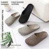 Breathable Clog Work Shoes for Men Summer Slip on Anti Slip Kitchen Safety Shoes Lightweight Indoor Outdoor Garden Clogs