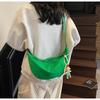 Chic Lightweight Candy Color Dumpling Bag for Women - 2025 Summer Versatile Japanese Style Crossbody