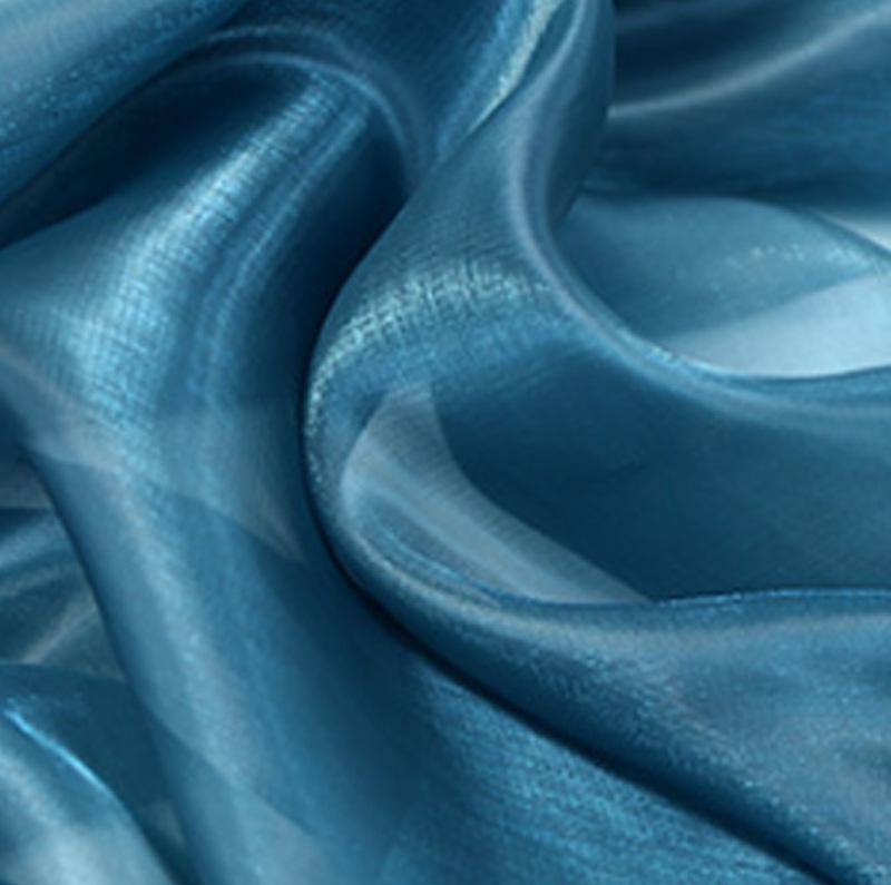 Korean Silk Organza Flash Yarn for Decorative Scarf, Hanfu, Cheongsam, Wedding Handicrafts