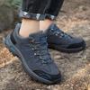 Fashion Suede Men Hiking Shoes Outdoor Trail Trekking Sneakers Men Non Slip Breathable Climbing Shoes Men Mountain Sports Shoes