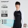 Mens UV Protection Long Sleeve Rash Guard Set With Full-Length Pants Diving Swimming Surfing Snorkeling