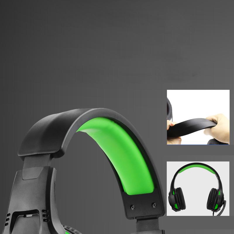 Usb Rgb Light Gaming Headset Headphones With Microphone For Pc Computer For Xbox One Professional Gamer Surround Sound Rgb Light