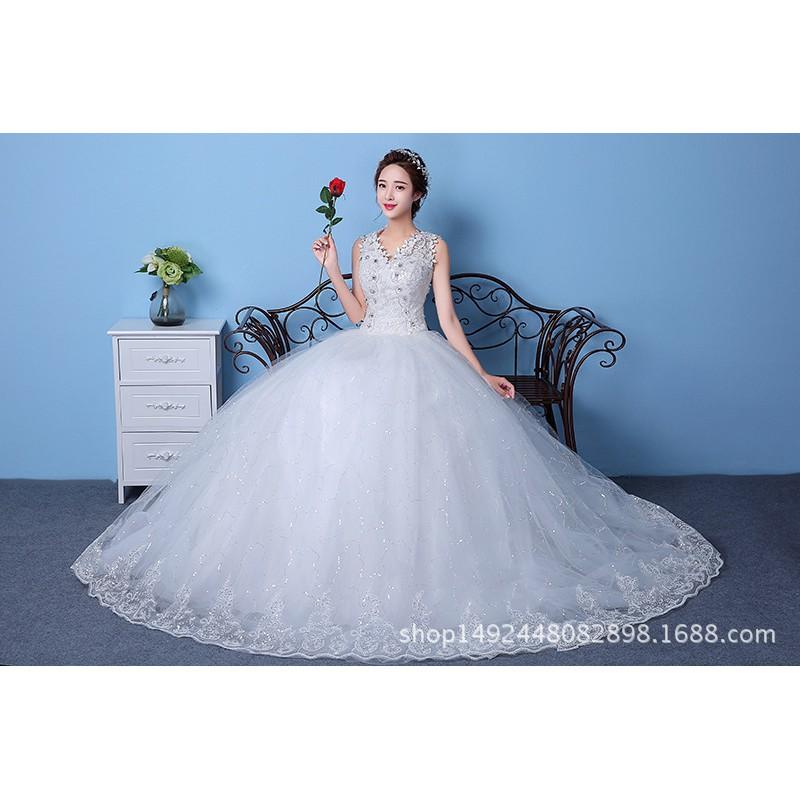 Red Wedding Dress Bride A-Line Tulle