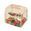 1Pc Transparent Toy Storage Basket Building Blocks Plush Toys Large Capacity Multifunctional Storage Box Home Storage Organizat