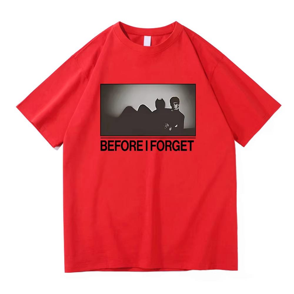 The Kid Laroi Before I Forget Tee Shirt 2026 New Album Menwomen Clothing Harajuku High Quality Tops pure Cotton TShirts Vintage