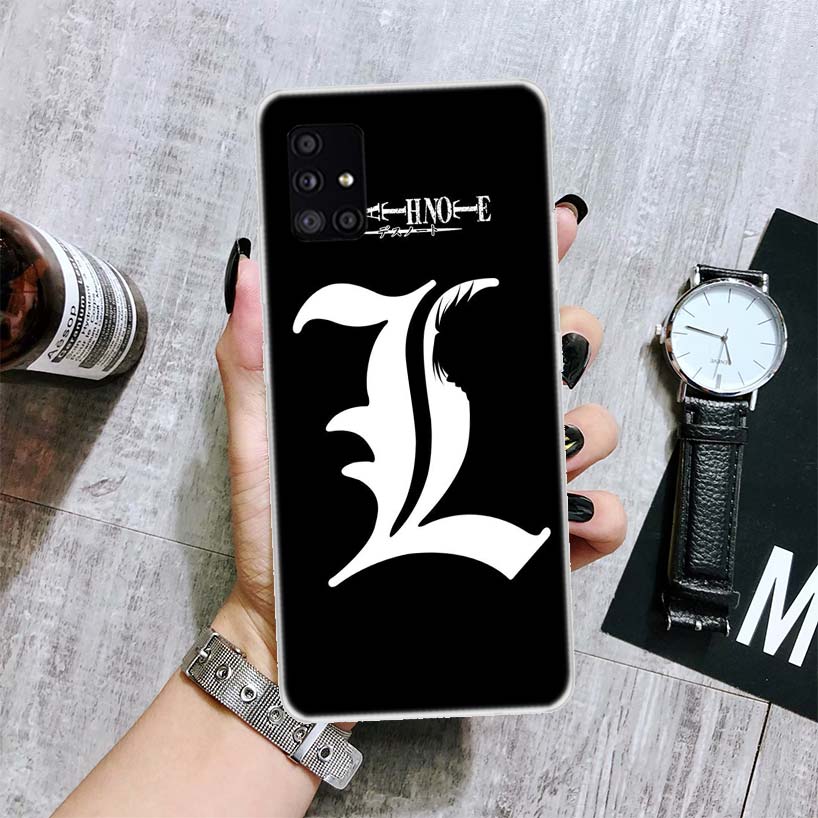 Anime Manga Death Note Ryuk Phone Case For Samsung Galaxy A12 A22 A32 A42 A52 A72 A51 A71 5G A41 A31 A21 A02S M12 M21 M31 M30S