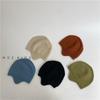 Korean Baby Hat Spring and Autumn Thin Knitted Ear Protection Cute Pullover Hat for Boys and Girls Winter Trend