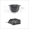 Flower Pot for Plants Garden Pots Planter Outdoor Balcony Landscape Plant Potted Square Flower Pot Garden Yard Succulents Holder
