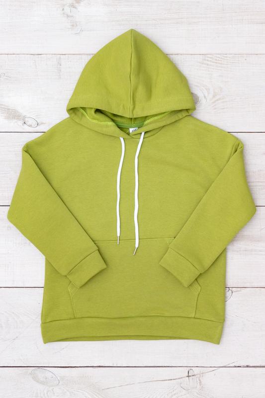 Hoodie (girls) – Solid Color, Fleece-Lined, Casual & Warm, Winter, 6394-025-5 HC