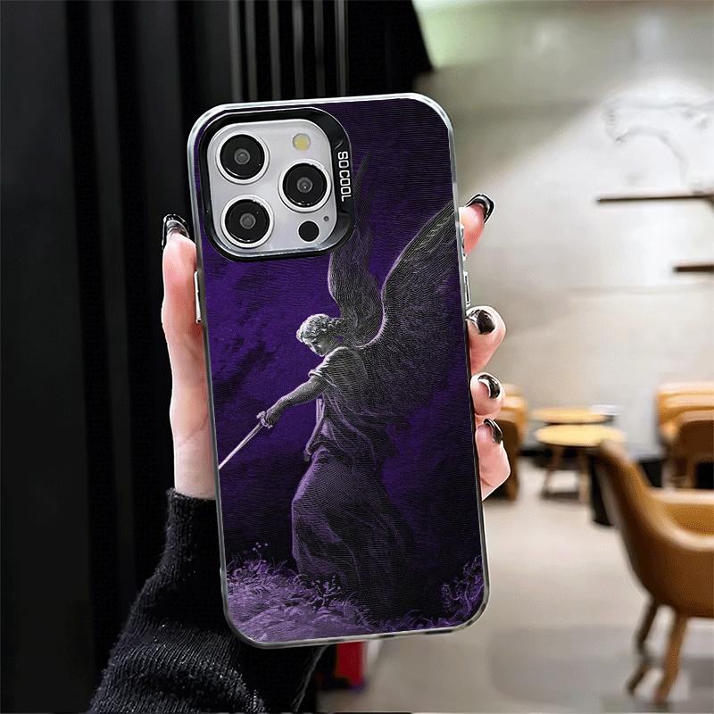

Archangel Michael Aesthetics Shockproof Phone Case for iPhone 17 Air 16 16E 15 Pro Max 14 Plus 13 Mini 12 Back Cover Anti Fall F iPhone 16 Pro