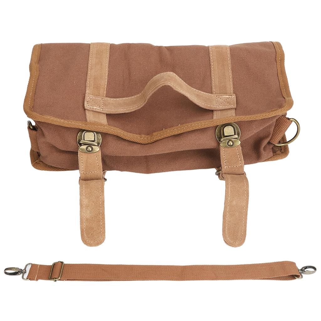 Bartending Tool Bag Portable Large Capacity Stylish Adjustable Shoulder Strap Bartender Kit Bag for Camping Parties