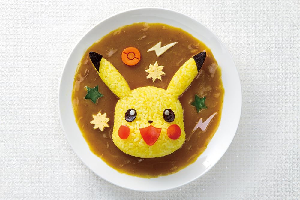 Skater Character Curry Rice Pikachu Mold, Pokémon Design, LCR3-A