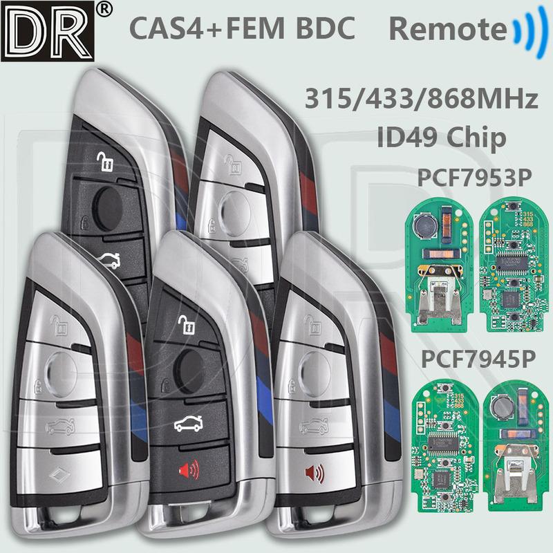 DR ID49 PCF7945P/7953P 315/433,9/868MHz Unterstützung CAS4 CAS4+ FEM BDC Upgrade Auto Fernschlüssel Für BMW F X1 X3 X5 X6 X7 3 GT 1 3 5 7