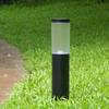 Stainless Steel LED Garden Lights - Waterproof Outdoor Cylindrical Ground Lights for Villas and Courtyards.