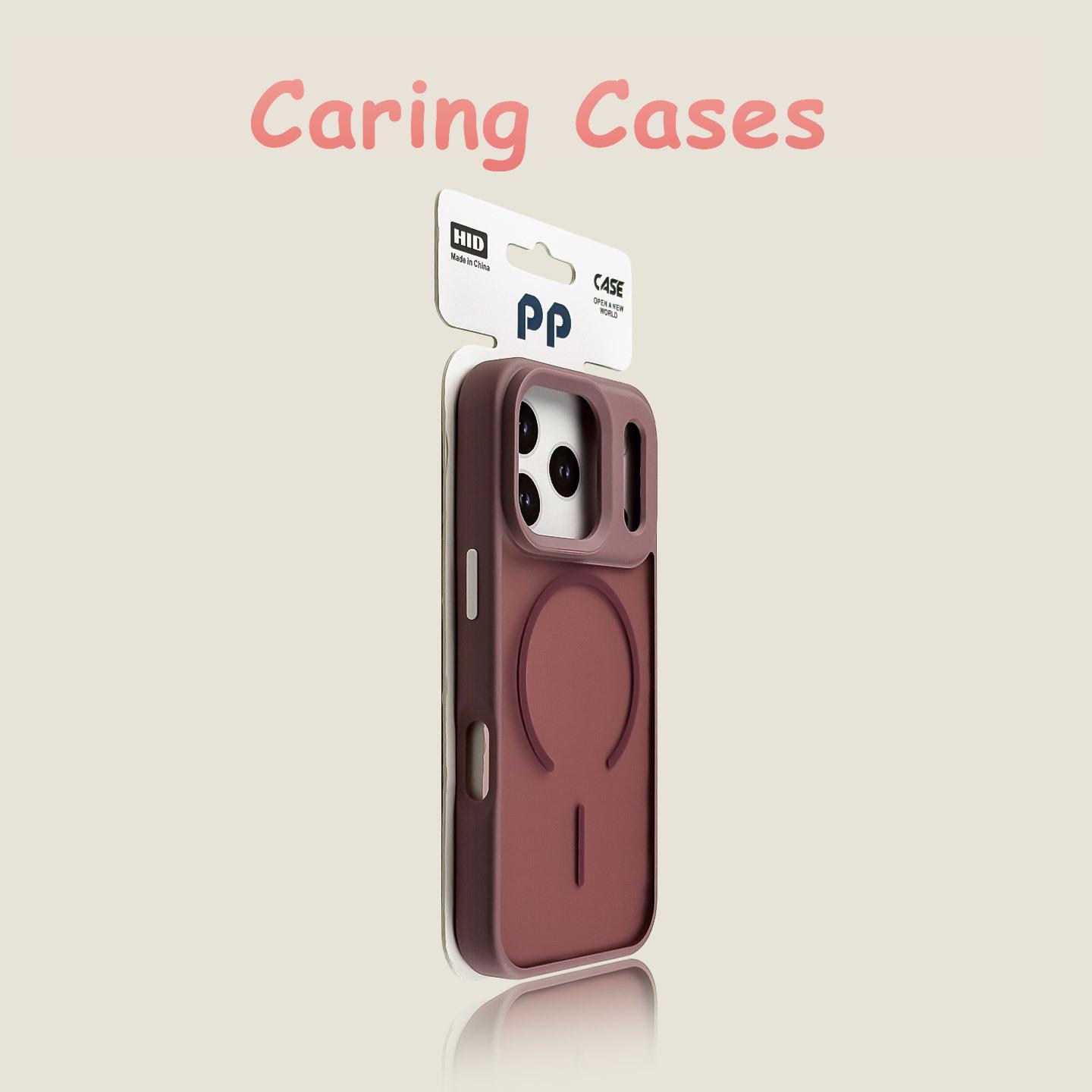 Чехол для iPhone 17 Pro Max Прозрачная акриловая задняя панель с магнитным кольцом Противоударная прозрачная крышка совместимая с iPhone 16 15 14 13 iPhone17 Pro розовый