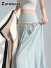 Flowing Bohemian Maxi Skirt for Women Summer Shell Design