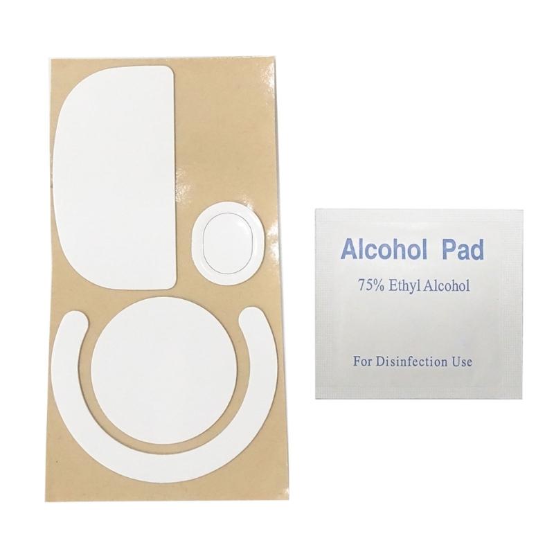 1Set Replacement Curved Edges Mouse Skates Mouse Feet Stickers for GProX Superlight Mouse Glides Curved Edges