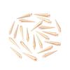 50-200pcs/lot Cone Charms Pendants Plastics CCB Rivet Spike Beads Charms For Women Man Hoop Earring Necklace Jewelry Making